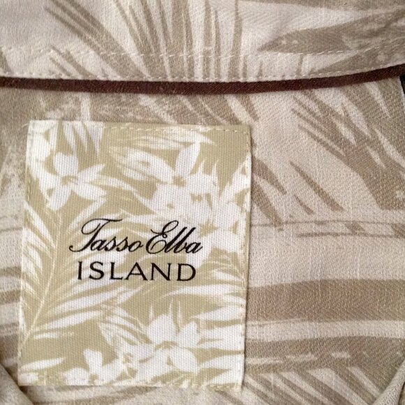 Tasso Elba Hawaiian Aloha Shirt - Picture 4 of 4
